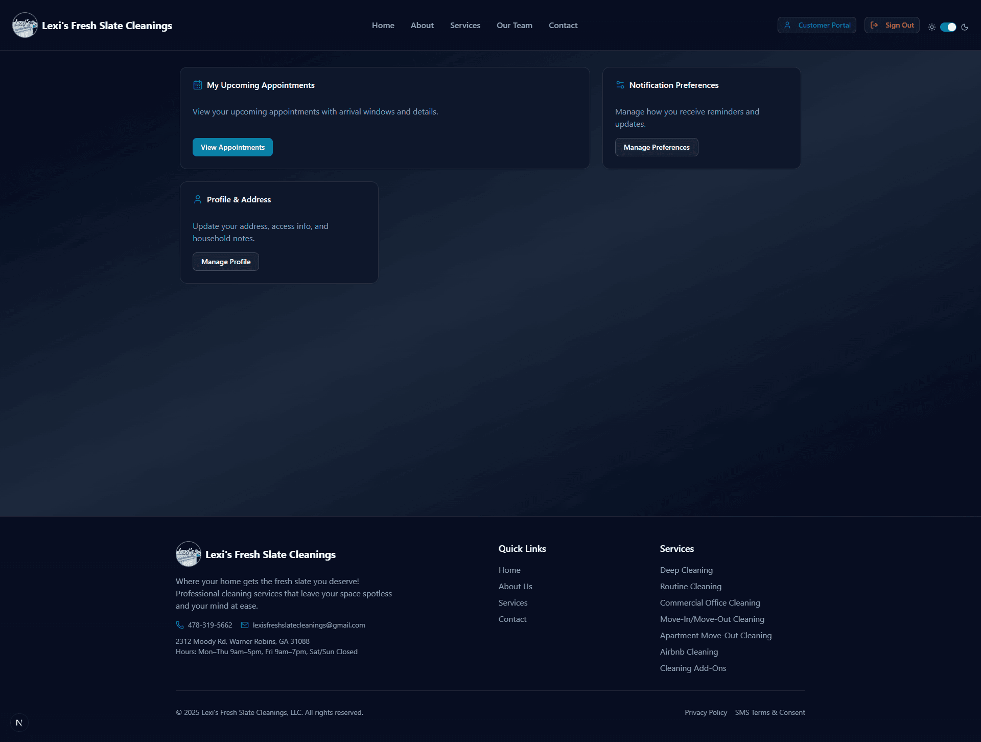 Customer Portal