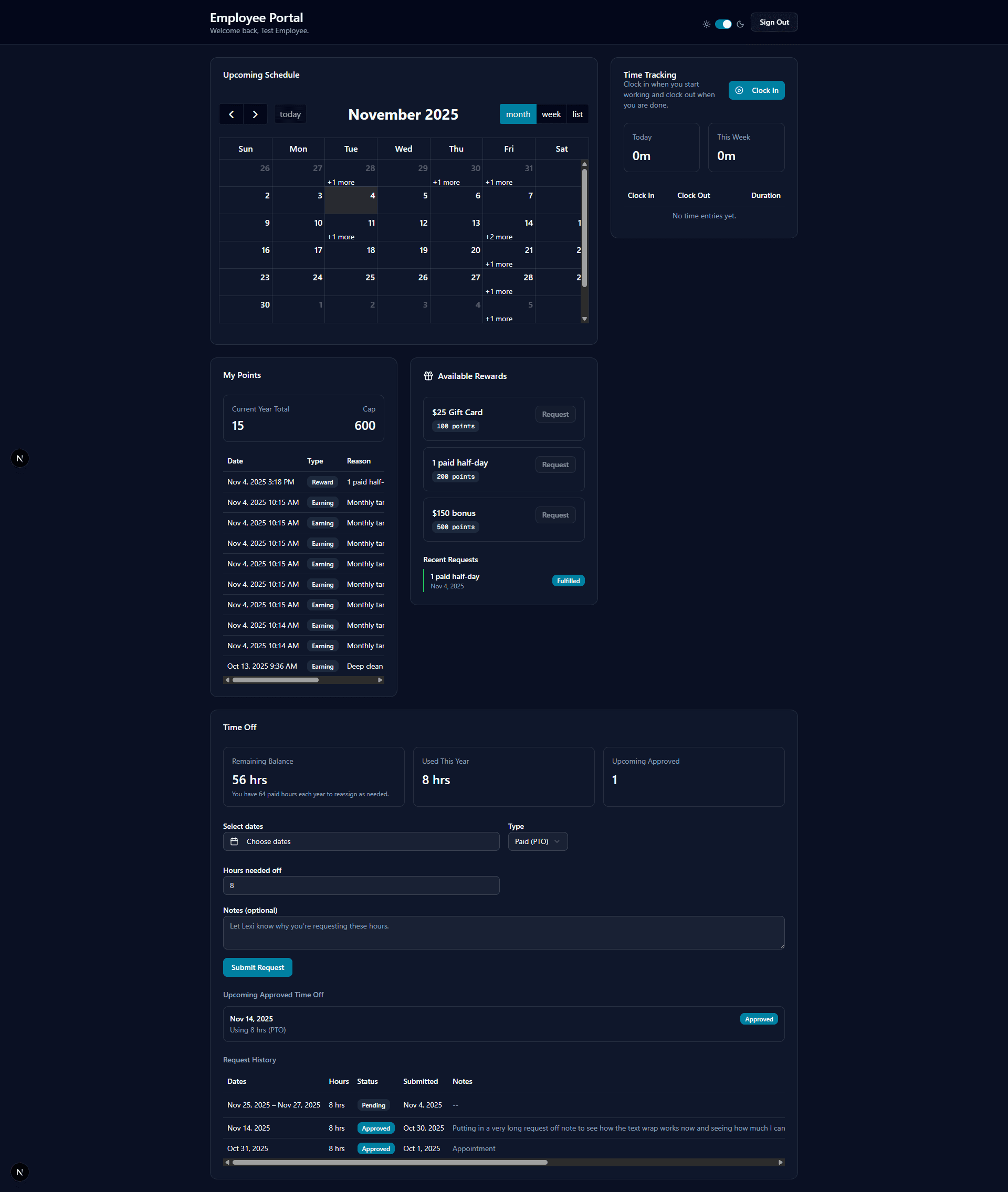 Employee Portal